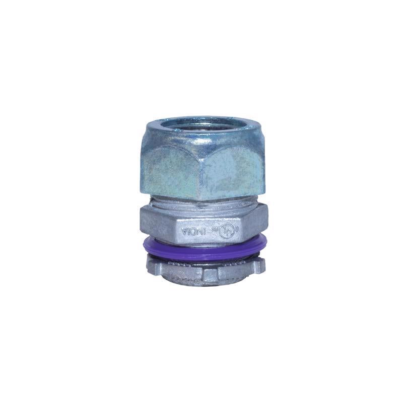 Sigma Engineered Solutions ProConnex 1 in. D Die-Cast Zinc Rain-Tight Compression Connector For EMT