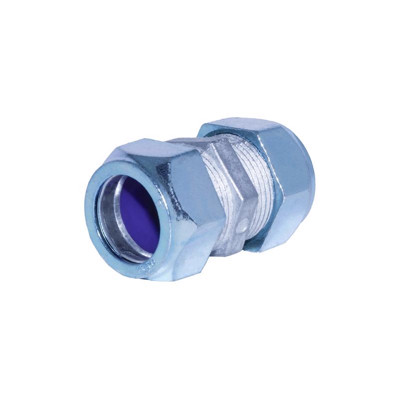 Sigma Engineered Solutions 1 in. D Die-Cast Zinc Rain-Tight Compression Coupling For EMT 1 pk