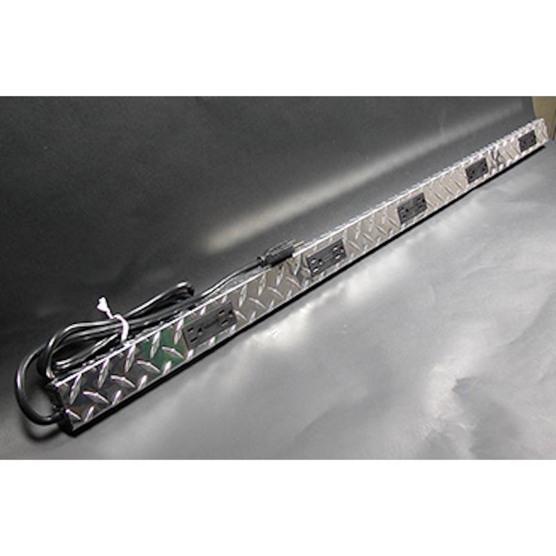 Legrand 6 ft. L 10 outlets Power Strip Silver