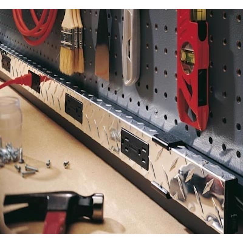 Legrand 6 ft. L 10 outlets Power Strip Silver