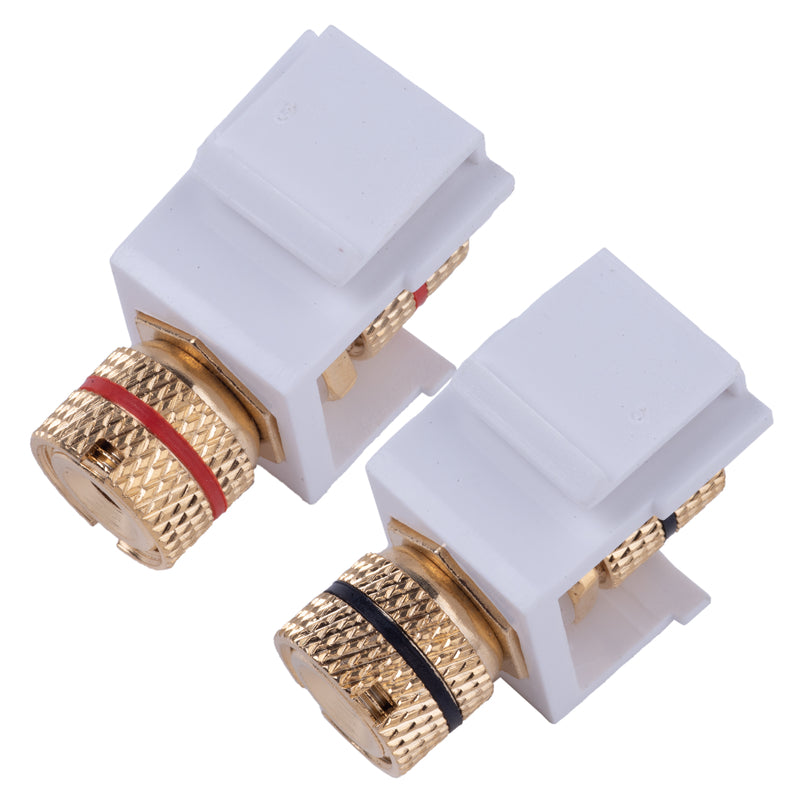 Monster Just Hook It Up 0 ft. L Binding Posts Keystone Insert AWG