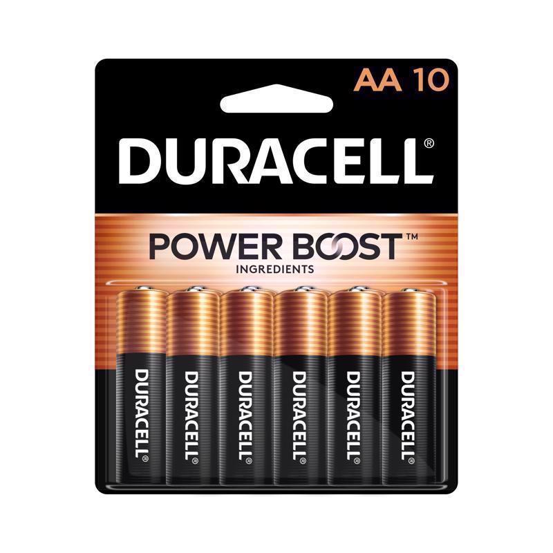BATTERY ALKALINE AA 10PK