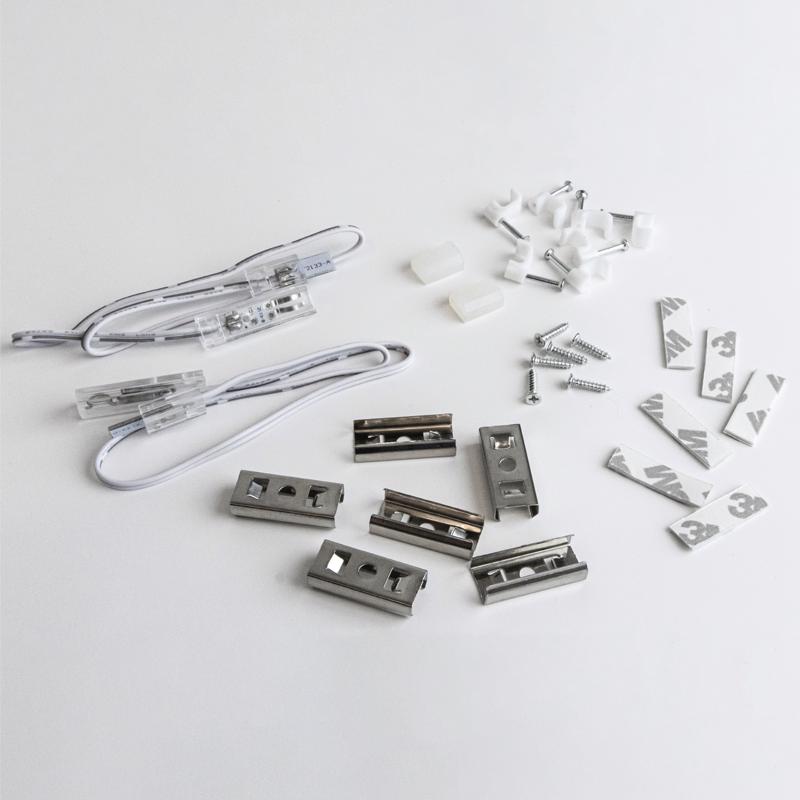 Amerelle 12 in. L White Plug-In LED Strip Light