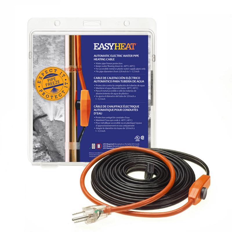 HEAT CABLE F/PIPE 18FT