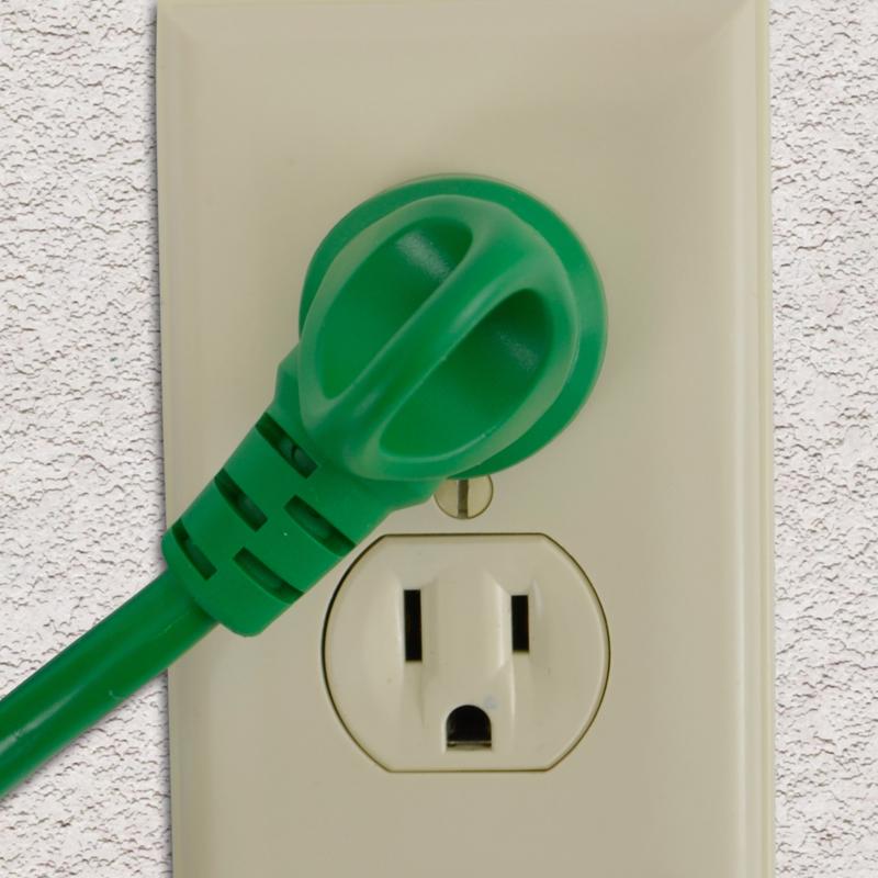 Conntek Indoor 6 ft. L Green Extension Cord 16/3 SJTW