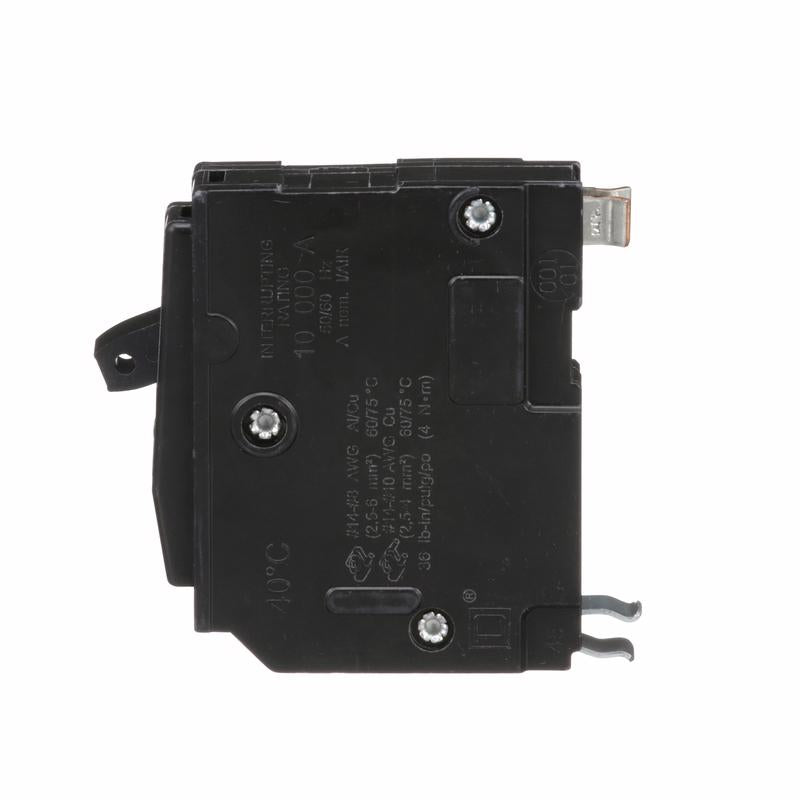 Square D QO 15 amps Plug In Single Pole Circuit Breaker