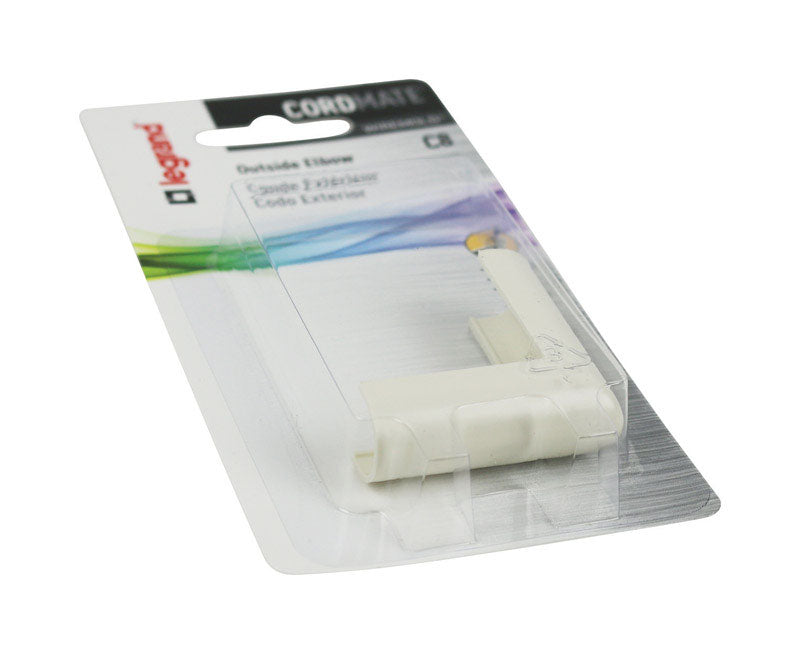 Legrand Cordmate 2 3/4 in. D Plastic Electrical Elbow For AC, MC and RWFMC Cable 1 pk