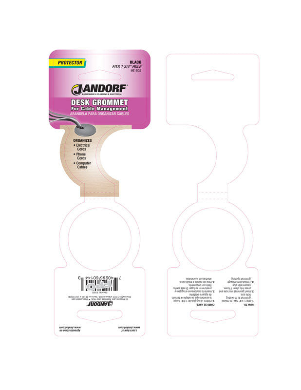 Jandorf 1-3/4 in. Computer Grommet 1 pk