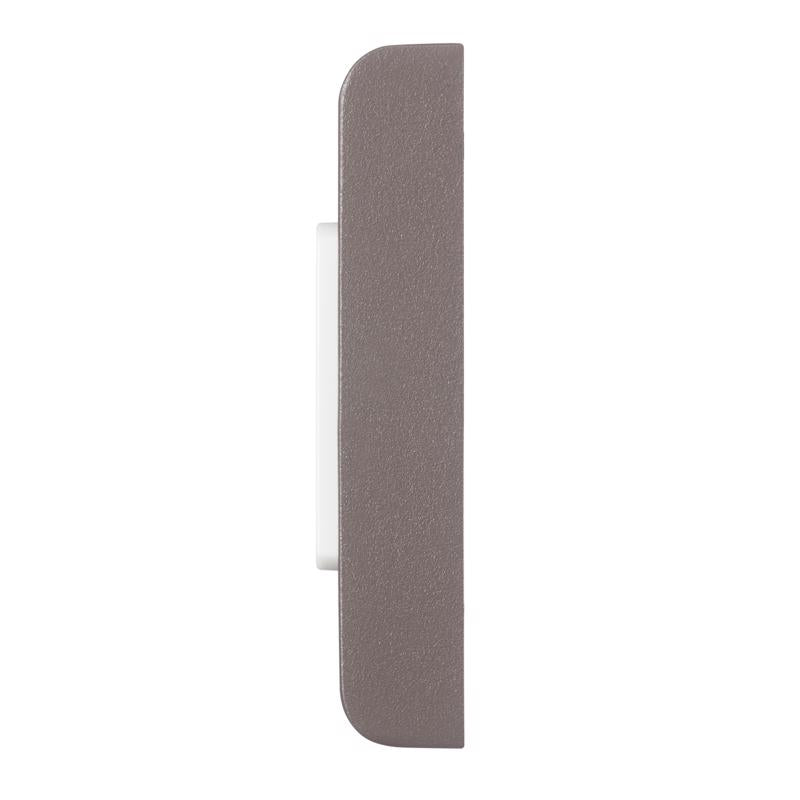 Heath Zenith Oil Rubbed Bronze Brown Metal Wired Pushbutton Doorbell