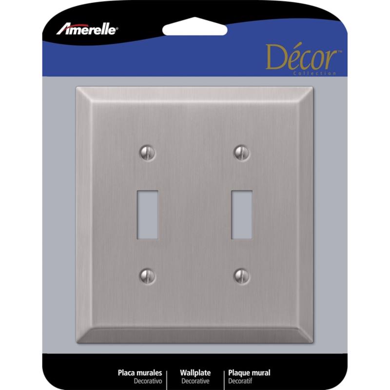 WALLPLATE 2 TOG BN