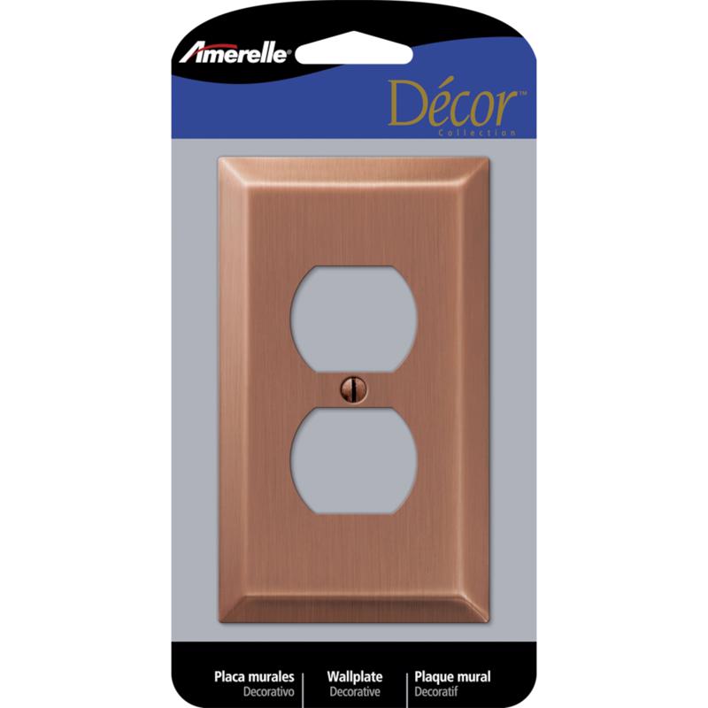 WALLPLATE AC 1GNG DPLX