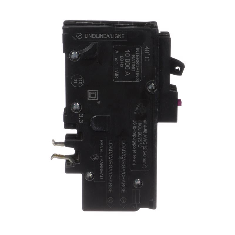 Square D 20 amps Arc Fault/Ground Fault Single Pole Circuit Breaker