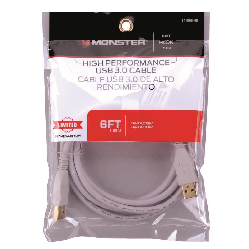 CABLE USB 3.0 A/A 6'