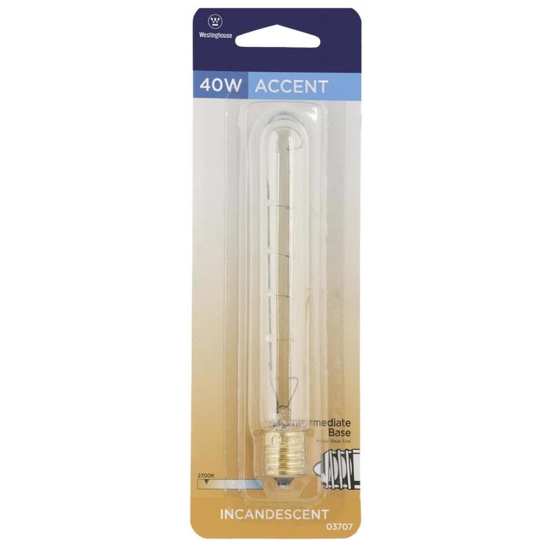 INCAND T6.5 BULB 40W CLR