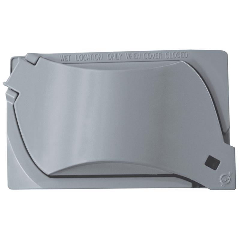 Sigma Engineered Solutions Rectangle Plastic 1 gang Universal Cover