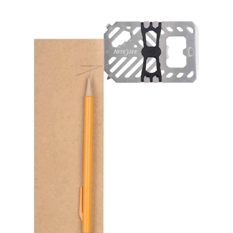 Nite Ize Financial Tool 7 In 1 Multi Tool Wallet Stainless Steel