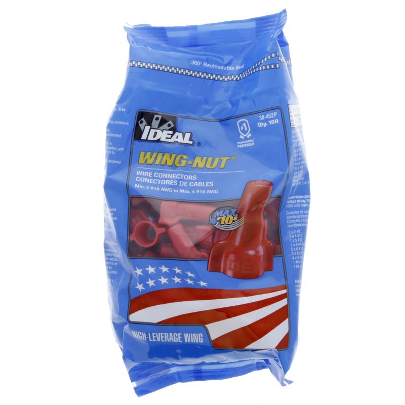 Ideal Wing-Nut Wire Connector 100 pk