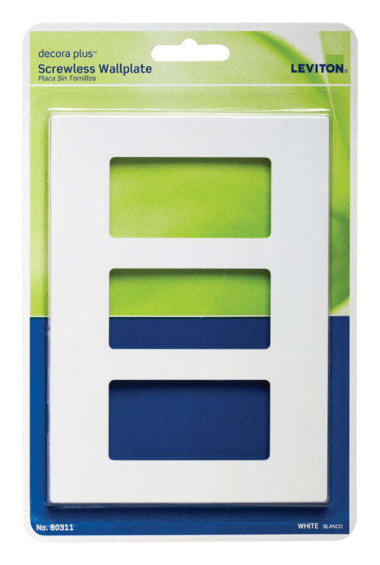 DECORA SCREWLS WALLPLT3G