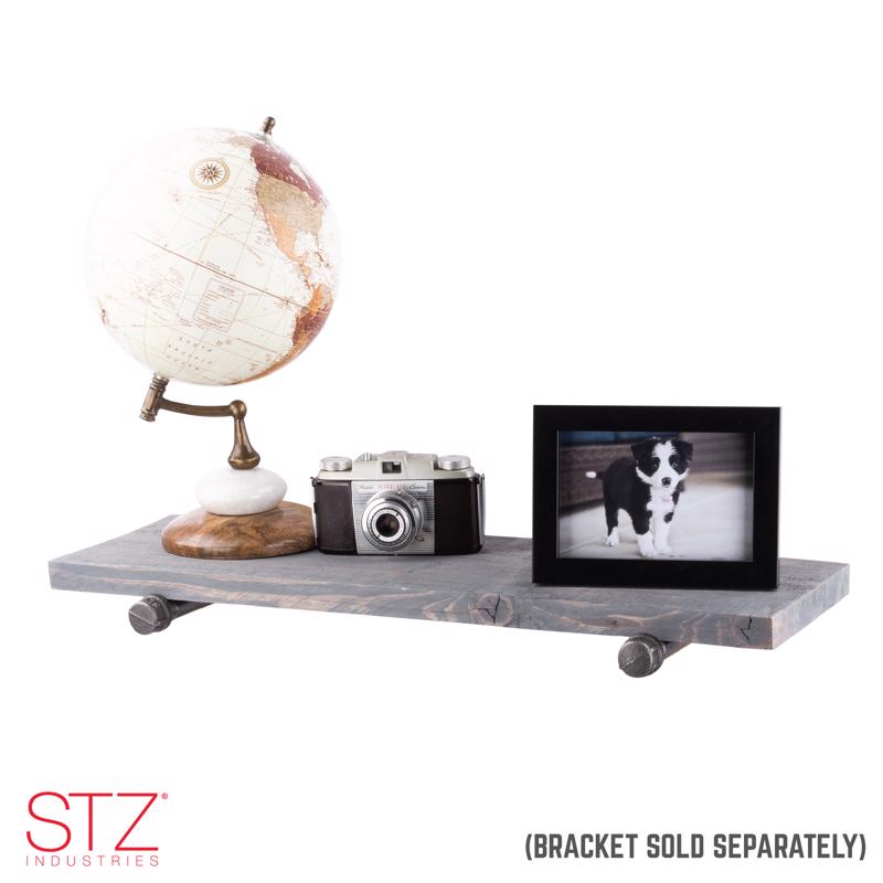 7-1/4 in. W X 24 in. D Riverstone Wood Shelf 1 pk