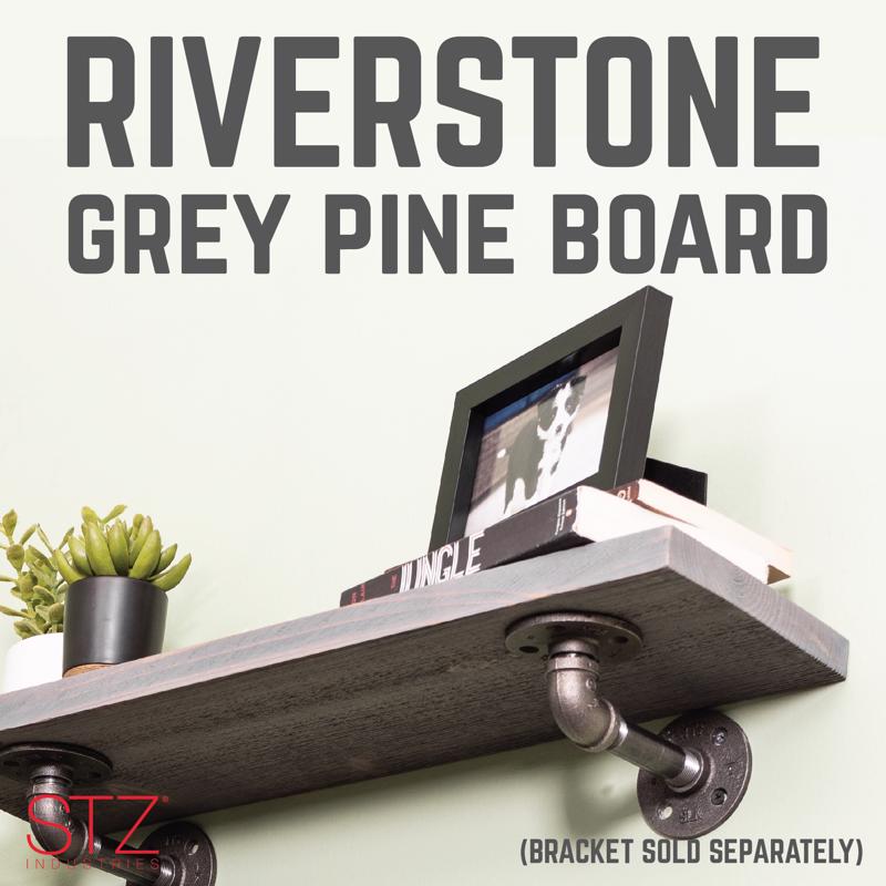 7-1/4 in. W X 24 in. D Riverstone Wood Shelf 1 pk