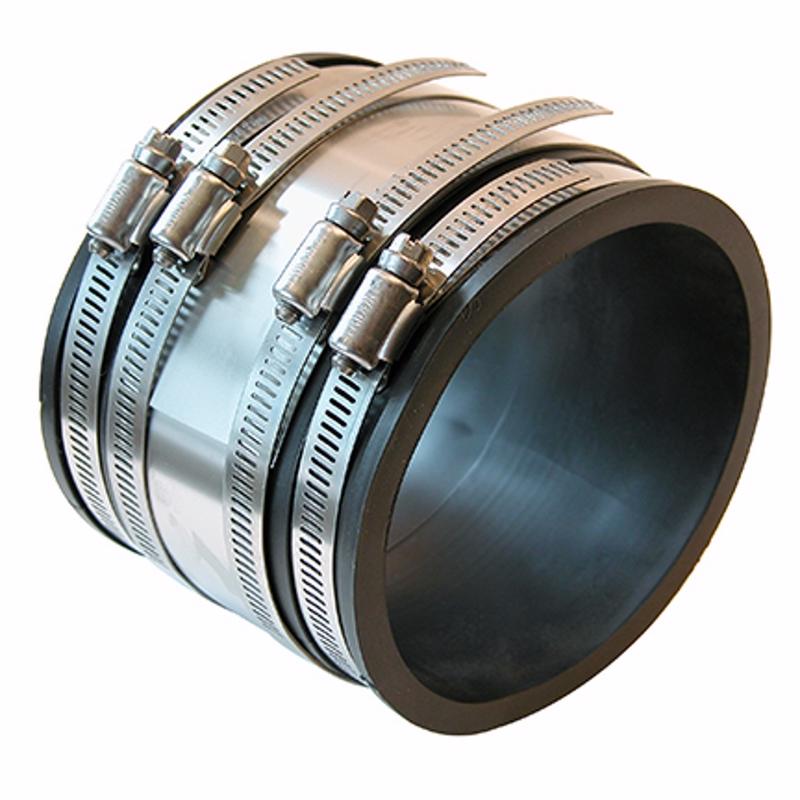 COUPLING PVC HUB 4X4"D