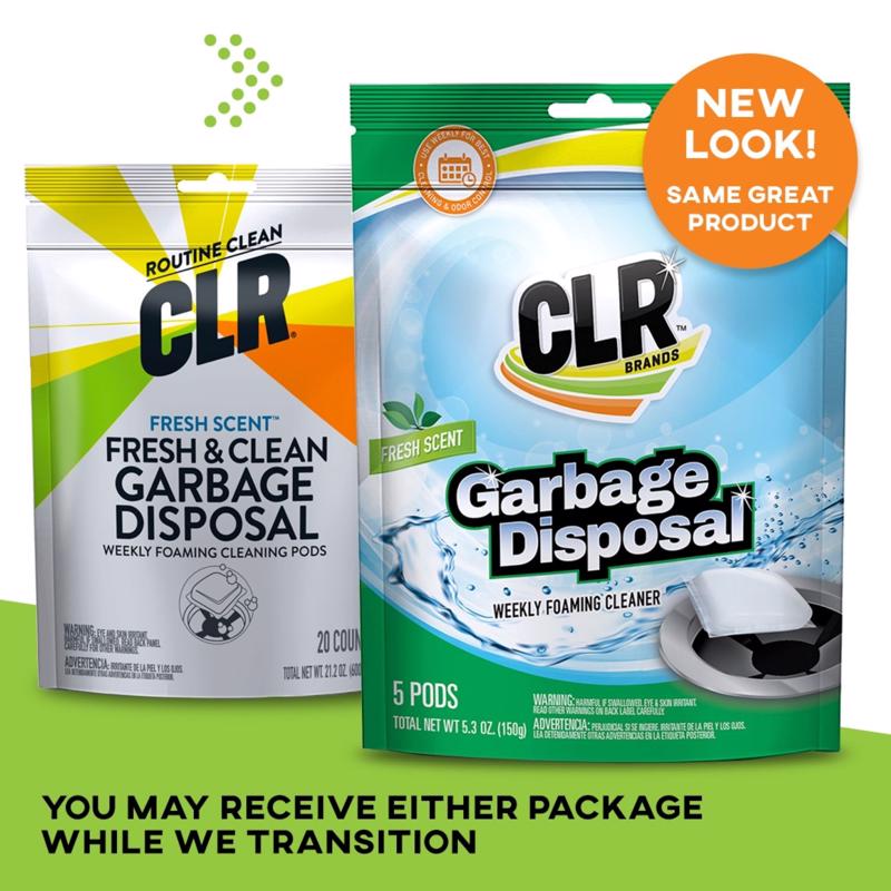 CLR Fresh Scent Garbage Disposal Cleaner 5 ct Tablets