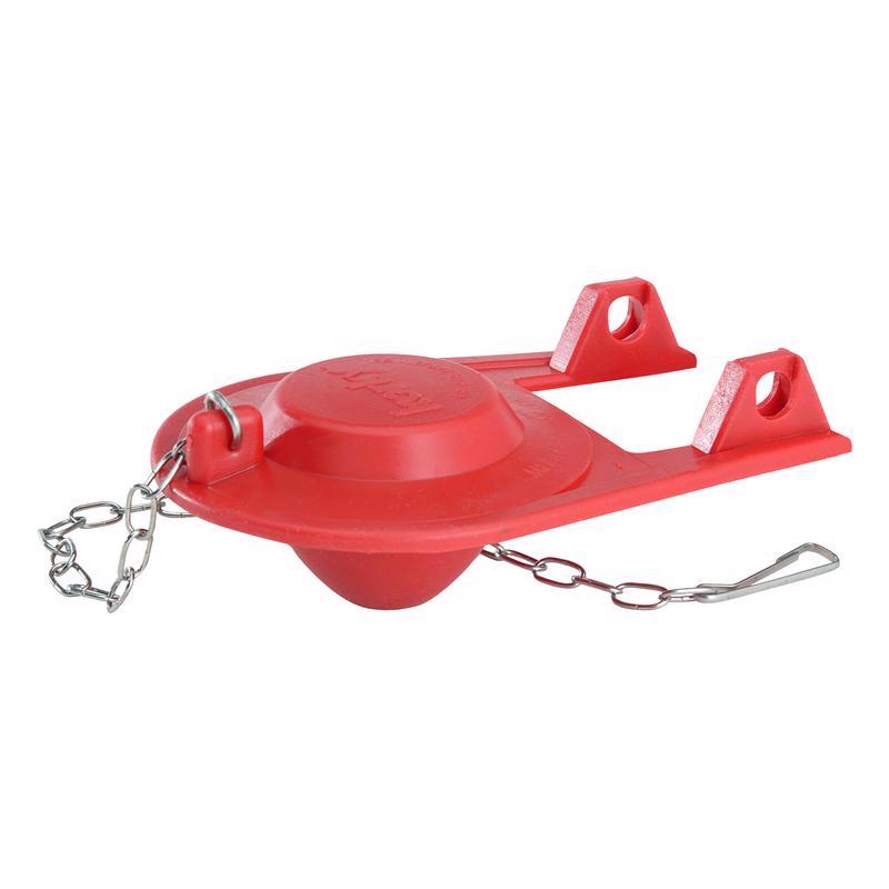 Korky Plus Toilet Flapper Red Rubber For Universal