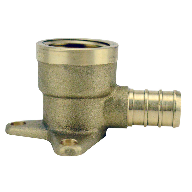 Apollo 1/2 in. PEX Barb in to X 1/2 in. D FPT Brass Drop Ear Elbow