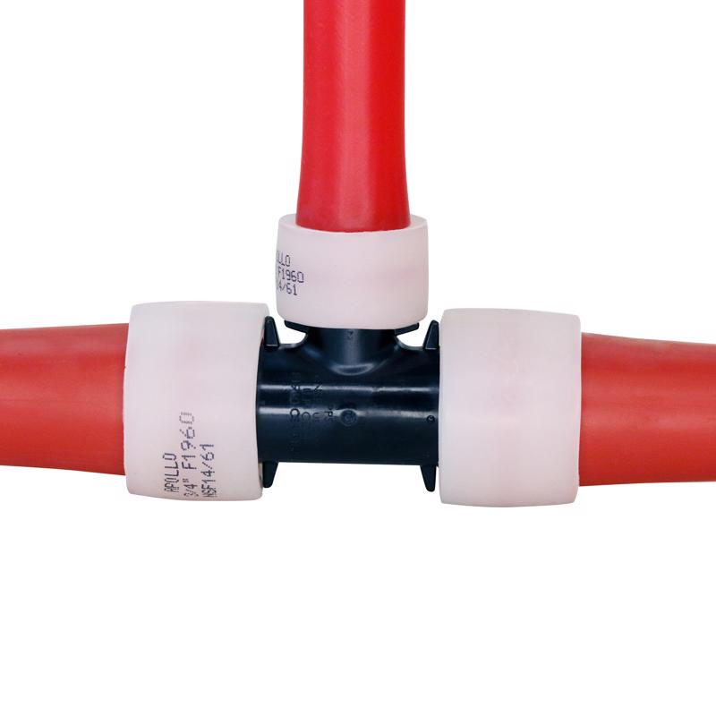Apollo 3/4 in. Expansion PEX in to X 3/4 in. D Barb Poly Alloy Reducing Tee