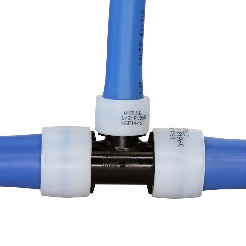 Apollo 3/4 in. Expansion PEX in to X 3/4 in. D Barb Poly Alloy Reducing Tee