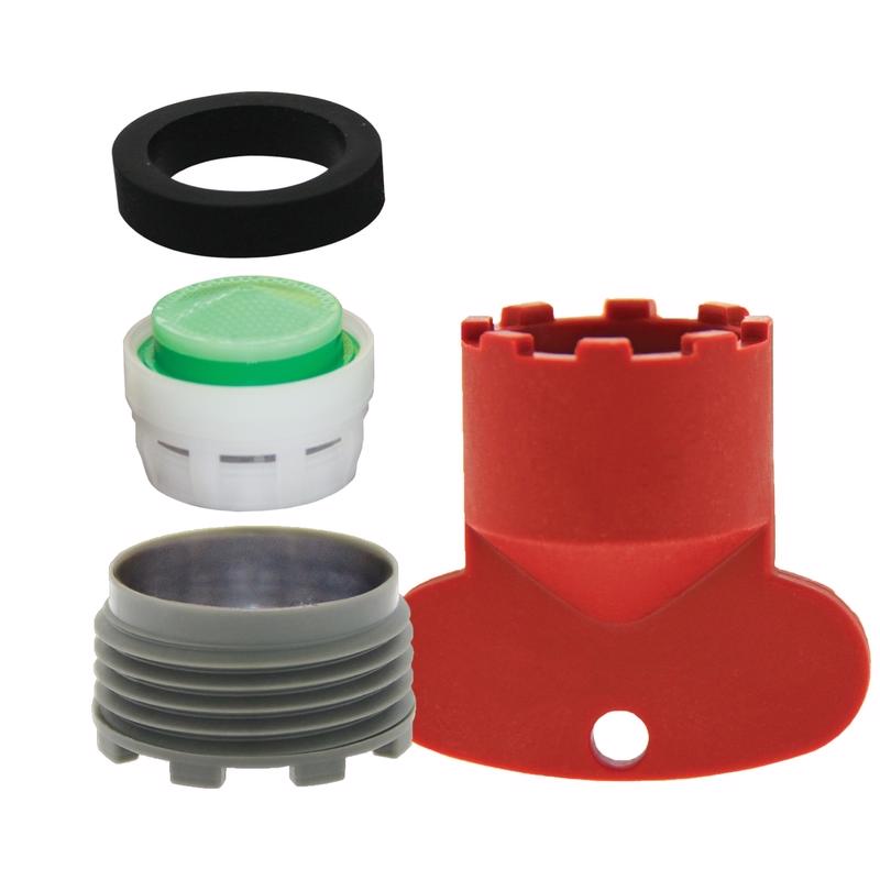 Plumb Pak Male Thread 1-1/2 in. x 1-1/2 in. Black Recessed Aerator Insert