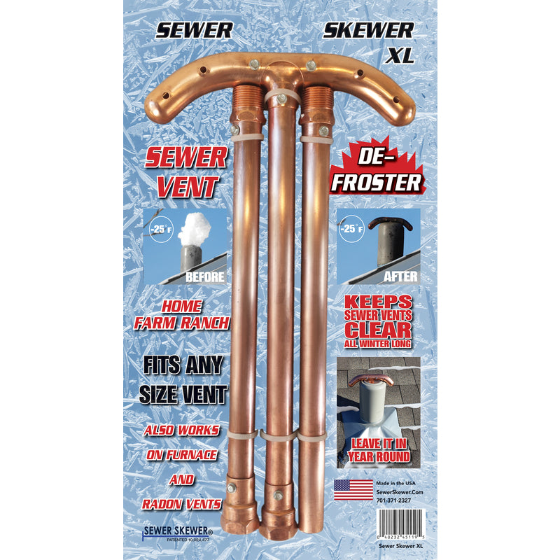 SEWER VENT XL COPPER