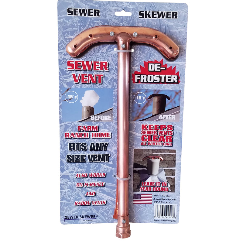 SEWER VENT DEFROSTER 17"