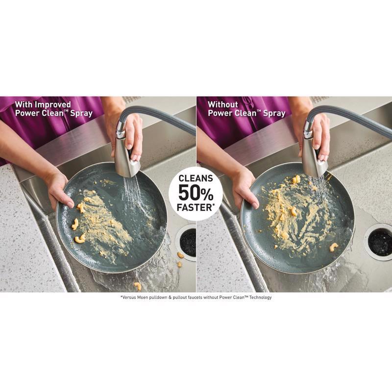 Moen Arlo One Handle Stainless Steel Motion Sensing Pull-Down Kitchen Faucet