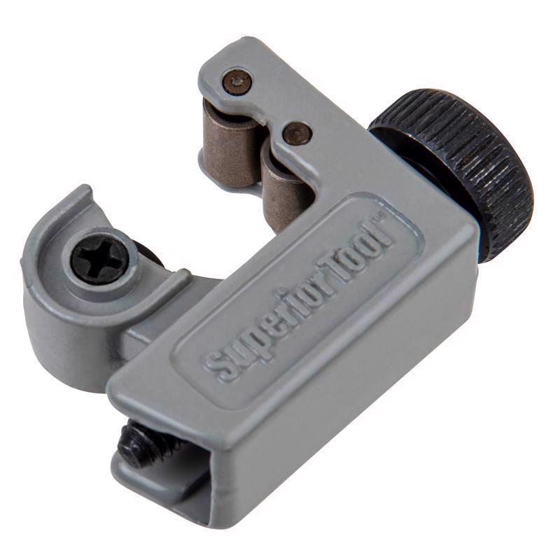 Superior Tool 7/8 in. Mini Tube Cutter Black/Gray 1 pk