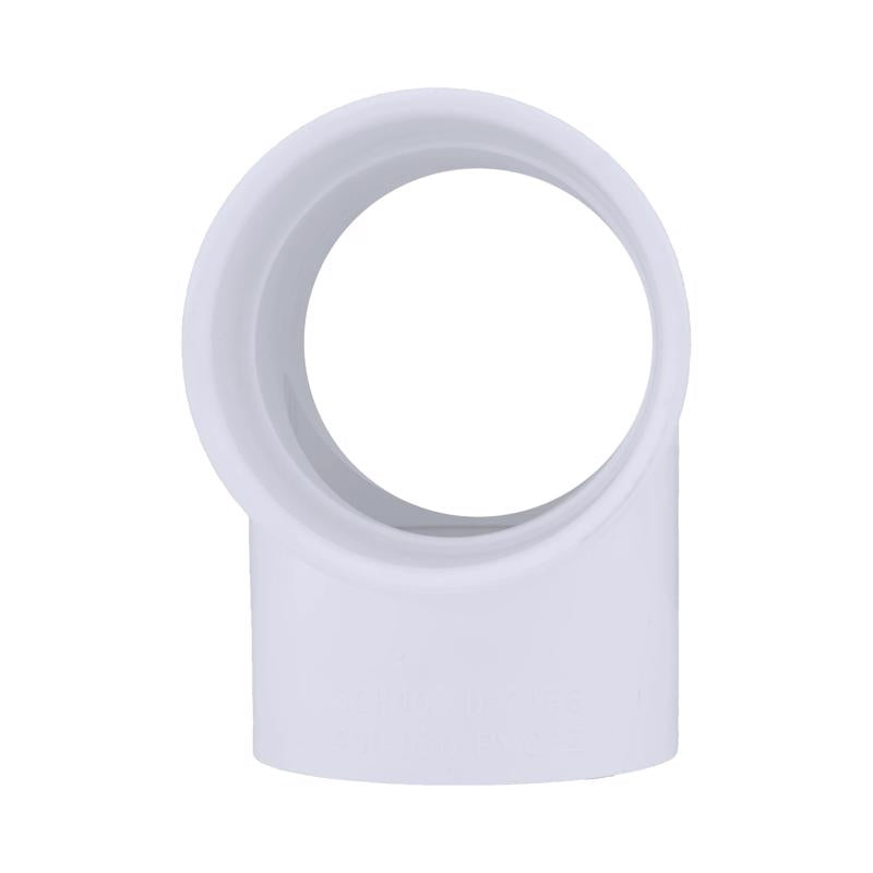 Charlotte Pipe Schedule 40 3 in. Slip X 3 in. D Slip PVC Tee 1 pk