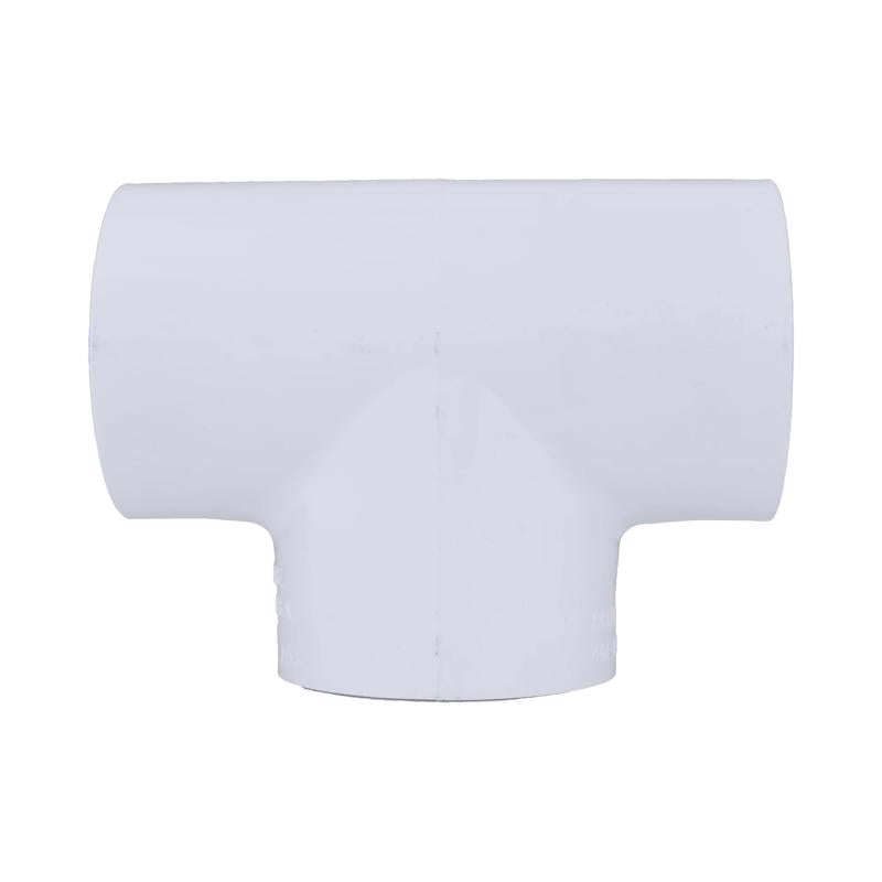 Charlotte Pipe Schedule 40 3 in. Slip X 3 in. D Slip PVC Tee 1 pk