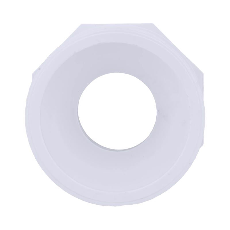 Charlotte Pipe Schedule 40 4 in. Spigot X 2 in. D FPT PVC Reducing Bushing 1 pk