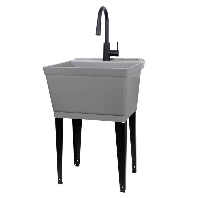 LAUNDRY TUB GRY 19GAL