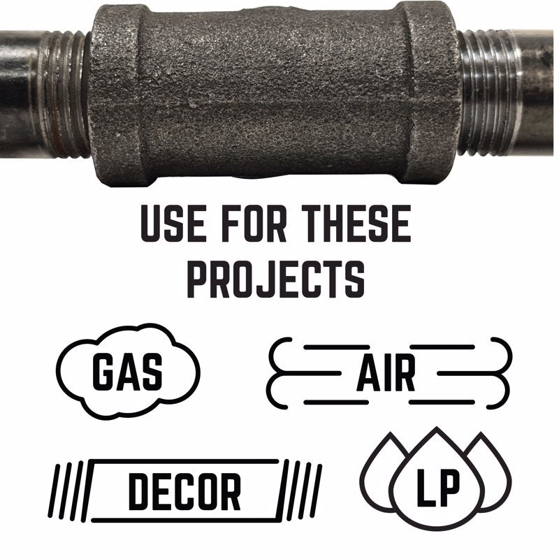 STZ Industries 1 in. FIP each X 1 in. D FIP Black Malleable Iron 45 Degree Elbow