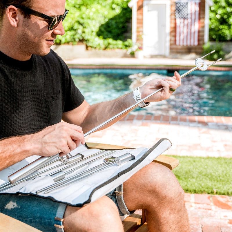 Solo Stove Silver Roasting Stick 36 in. H 4 pc