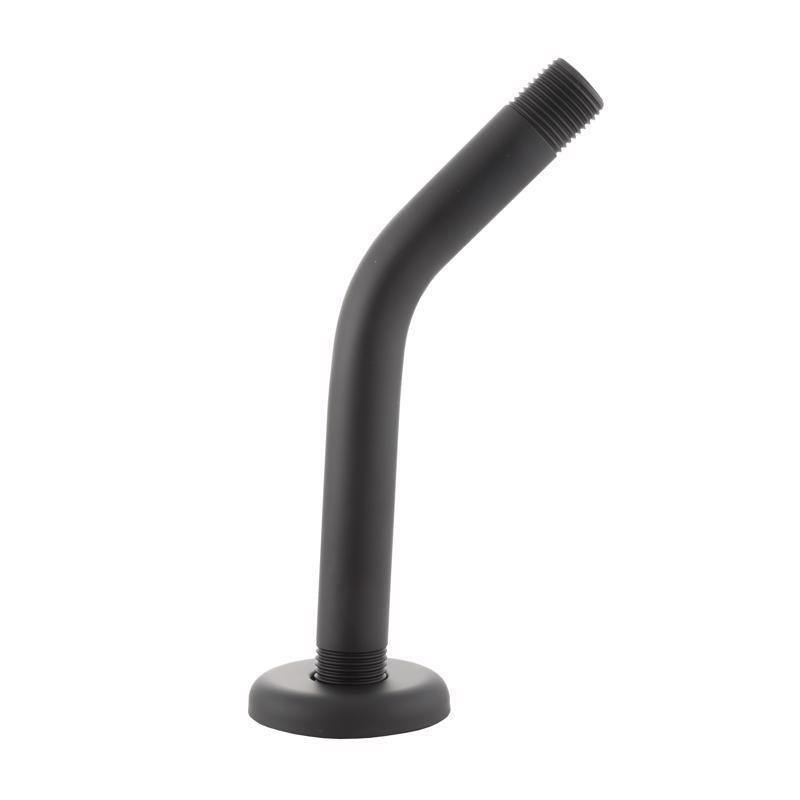 Danco Matte Stainless Steel 8 in. Shower Arm and Flange