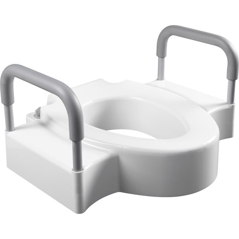 TOILET SEAT RAISE WHITE