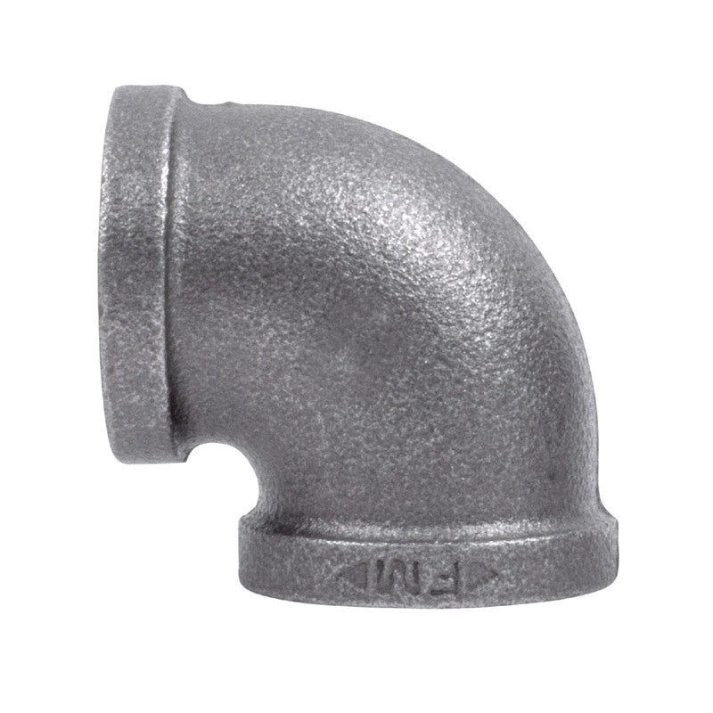 ELBOW 90D IRON 1/2" 2PK