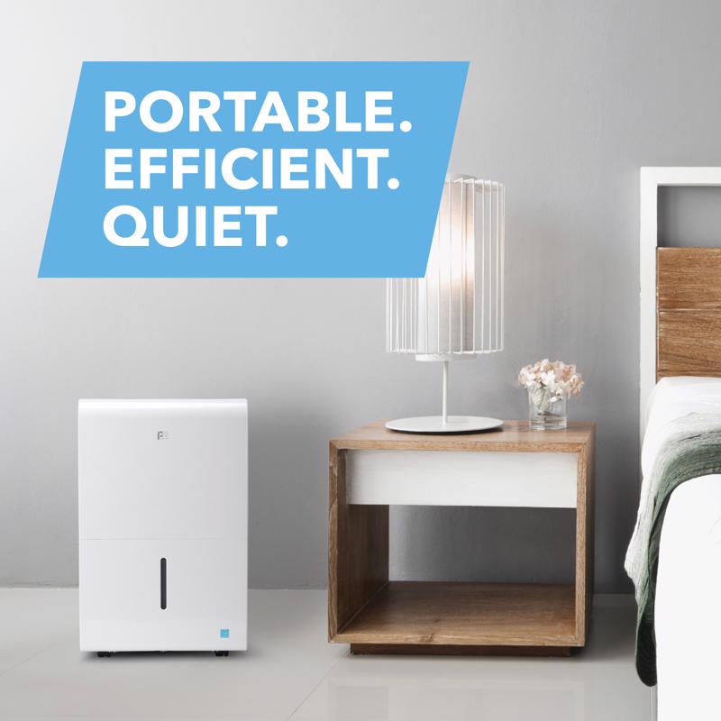 Perfect Aire 4500 sq ft 50 pt Flat Panel Dehumidifier with Pump