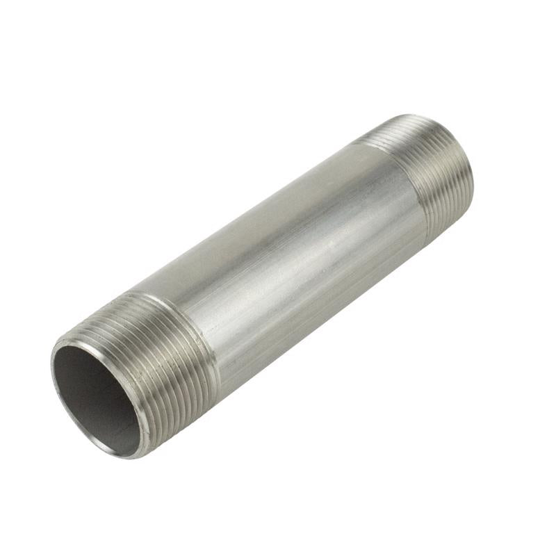 B&K Proline 3/8 in. MIP in. X 3/8 in. D MIP Stainless Steel 4 in. L Nipple