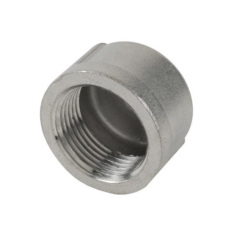 B&K Proline 3/8 in. FIP in. Stainless Steel 4 in. L Cap