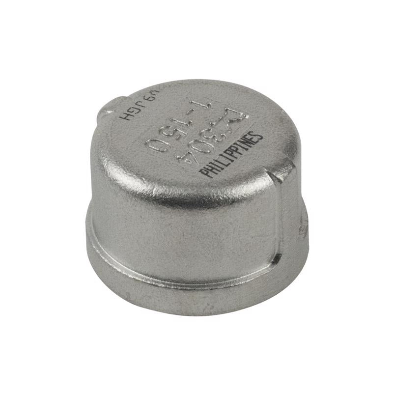 B&K Proline 3/4 in. FIP in. Stainless Steel 4 in. L Cap