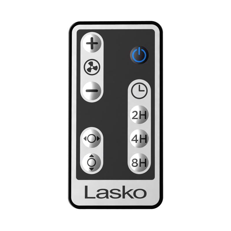 Lasko 12.25 in. H 3 speed Oscillating Air Circulator Fan Remote Control