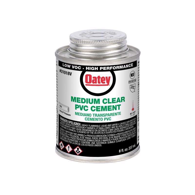 CEMENT PVC MED CLEAR 8OZ
